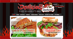 Desktop Screenshot of deviliciousfoodtruck.com